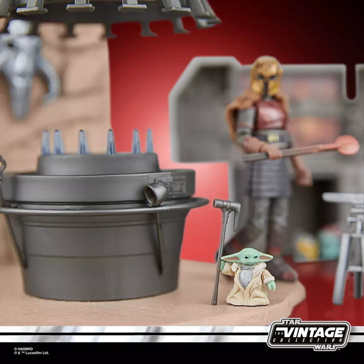 STAR WARS The Vintage Collection The Armorer’s Forge Playset MANDALORIAN – Image 2 | HappilyShoppe
