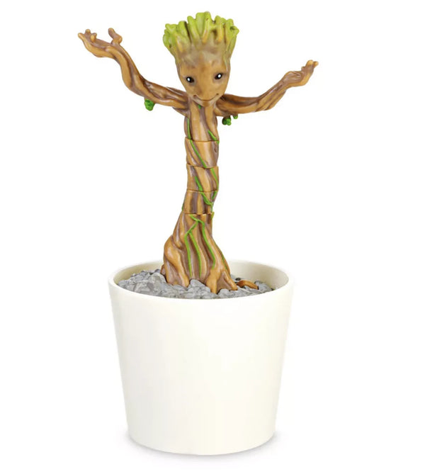 Disney Parks Marvel Groot in a Pot Collapsing Figurine Toy – Image 1 | HappilyShoppe