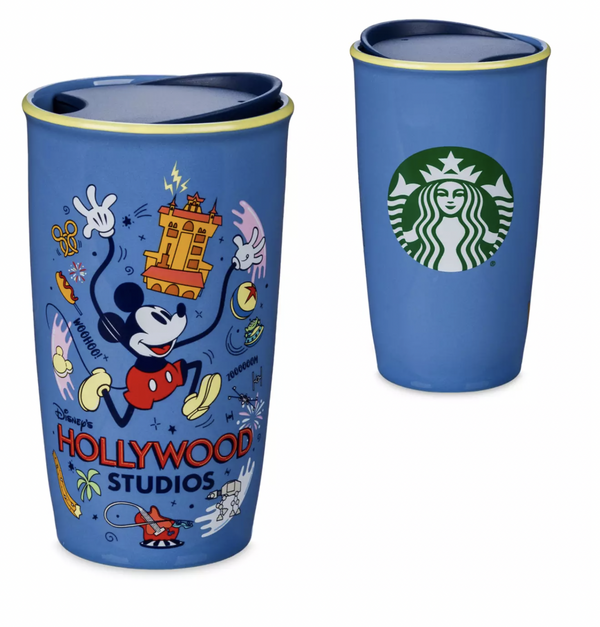 Disney Parks Hollywood Studios Mickey Porcelain Starbucks Tumbler