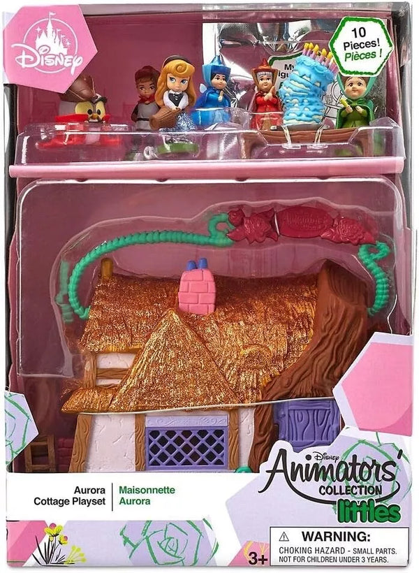 Disney Animators' Littles Aurora Cottage Playset – Sleeping Beauty