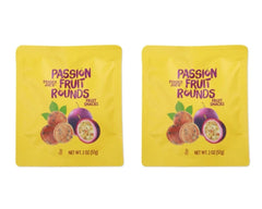 2X Pack Trader Joe's Passion Fruit Rounds 2 oz. each bag