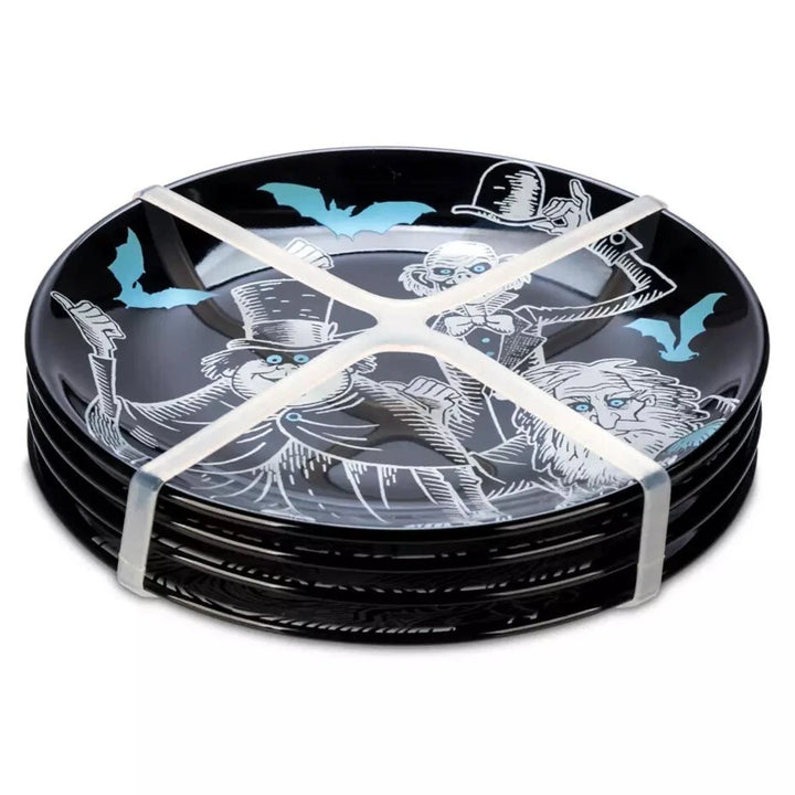 Disney The Haunted Mansion Set of 4 Appetizer /Dessert Ceramic Plates – Image 3 | HappilyShoppe