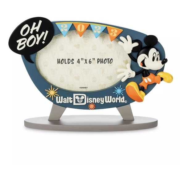 Disney Walt Disney World 2023 Mickey Photo Picture Frame 4x6