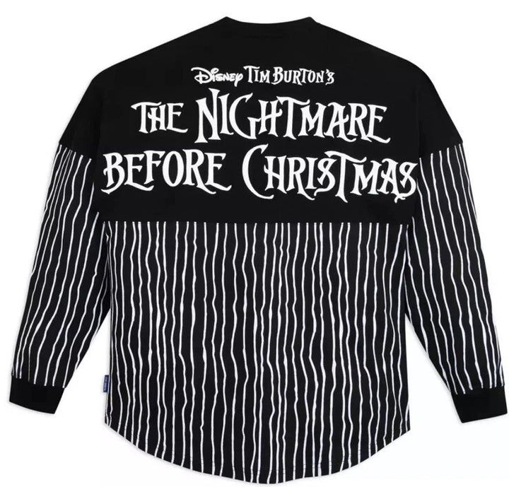 Disney Parks Nightmare Before Christmas Jack Skellignton Spirit Jersey Shirt – Image 3 | HappilyShoppe