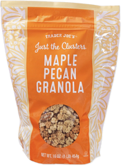 Trader Joe's Just the Clusters Maple Pecan Granola Cereal, 16 oz – 2 Pack