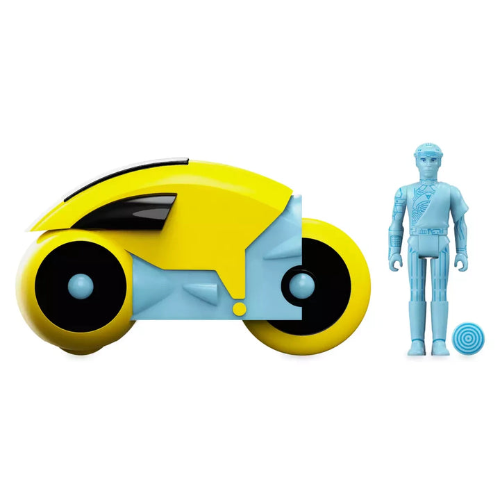 Disney Parks Super7 ReAction Figures Tron Lightcycle Set Red Yellow Orange – Image 6 | HappilyShoppe