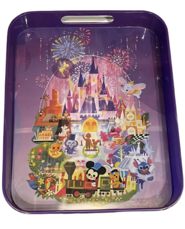 Disney Parks Joey Chou Cinderella Castle Magic Kingdom Serving Tray