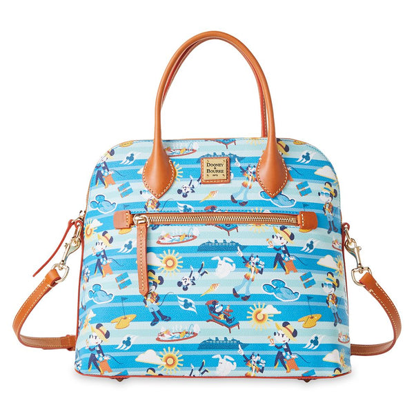 Disney Cruise Line Mickey Minnie Goofy Dooney & Bourke Satchel Bag Purse