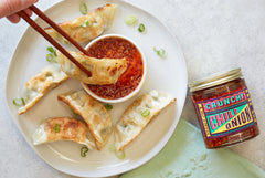 Trader Joe’s Crunchy Chili Onion 6oz -2 PACK- Spicy Chili Oil with Crispy Onion