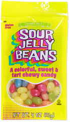 2 Packs Trader Joe’s Sour Jelly Beans Colorful Sweet Tart Chewy Candy 4 Oz Each