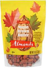 2 Pack Trader Joe’s Maple Brown Butter Flavored Almonds 8 Oz Each