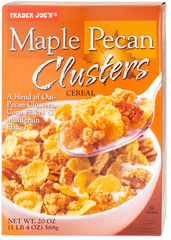 4 Pack Trader Joe’s Maple Pecan Clusters Cereal 20 oz