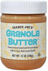 2 PACK Trader Joe’s Granola Butter 12oz - Brown Sugar Maple– Gluten Free Vegan