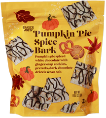 2 Packs Trader Joe’s Pumpkin Pie Spice Bark 8 oz Each Pack LIMITED
