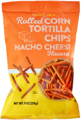 Trader Joes Nacho Cheese Flavored Rolled Corn Tortilla Chips 2 Pack