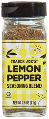 Trader Joes Lemon Pepper Seasoning Blend 2 Pack