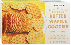 3 Packs Trader Joe's Belgian Butter Waffle Cookies 8.8 oz Each Pack