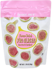 4 Pack Trader Joe's Freeze Dried Fig Slices 1.76 oz