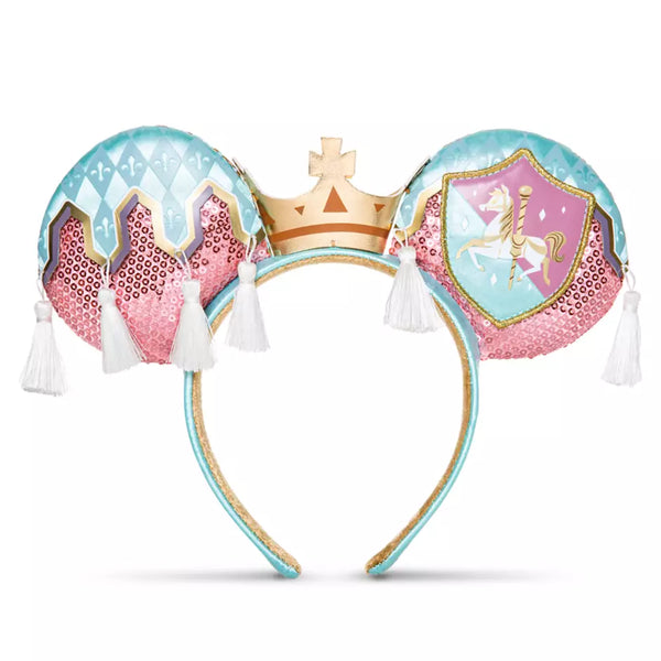 Disney Mickey Mouse Main Attraction Ear Headband for Adults Prince Charming Regal Carrousel Limited Release