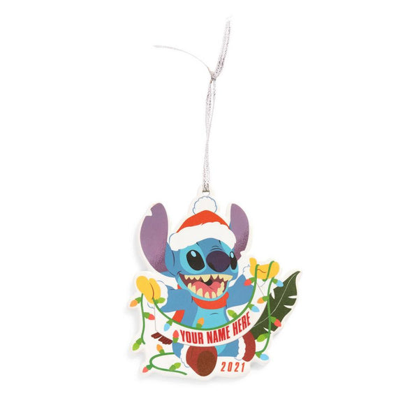 Disney Stitch Personalized Christmas Ornament Primark Exclusive