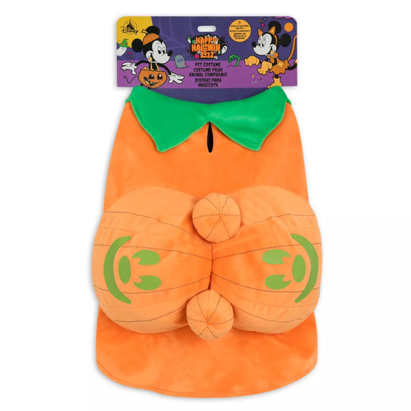 Disney Halloween Glow-in-the-Dark Mickey Pumpkin Costume for Pets