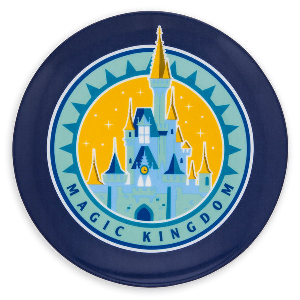 Disney World Park Magic Kingdom Cinderella Castle Plate