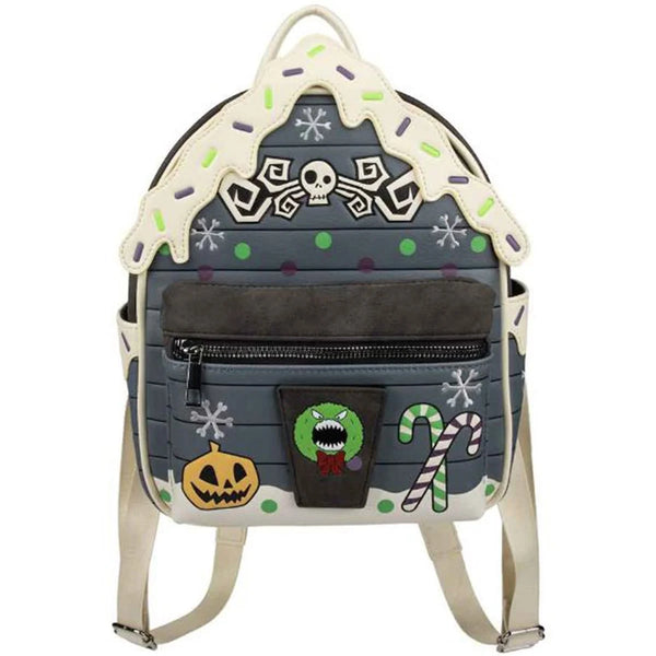 The Nightmare Before Christmas Gingerbread House Mini Backpack by Bioworld