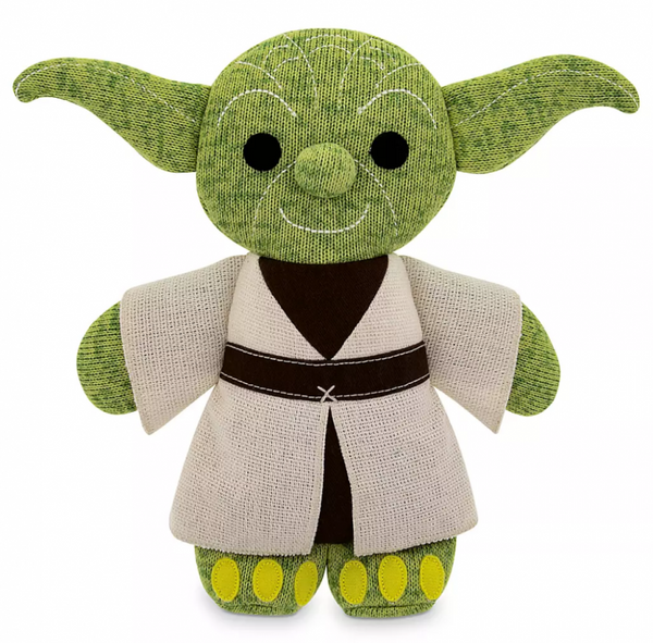 Disney Parks Yoda Knit Plush  Star Wars: Galaxy’s Edge 9”