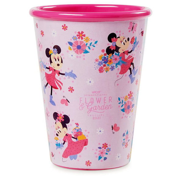 Disney Plastic Cup - Epcot Flower And Garden Festival 2021 - Minnie Mouse
