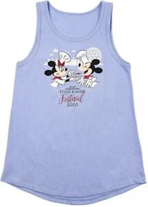 Disney Food & Wine Chef Mickey and Minnie  Sleeveless Tank Shirt