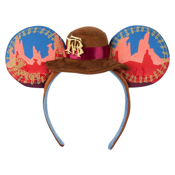 Disney Mickey Mouse The Main Attraction Ear Headband Big Thunder Mountain Railroad Limited Release