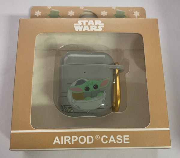 Star Wars Baby Yoda Mandalorian Airpod Case with Clip