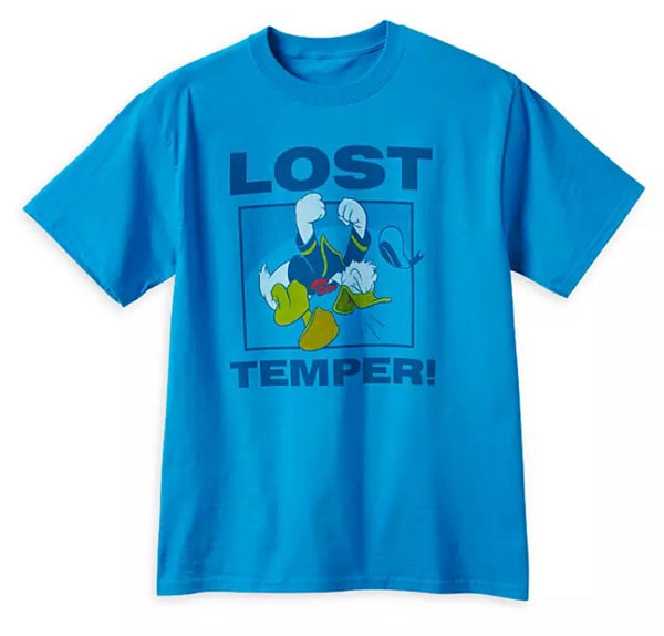 Disney Adult Shirt - Donald Duck - Lost Temper
