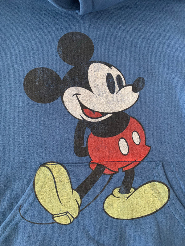 Disney Parks Child's Hoodie - Mickey Mouse Silhouette Hoodie - Navy