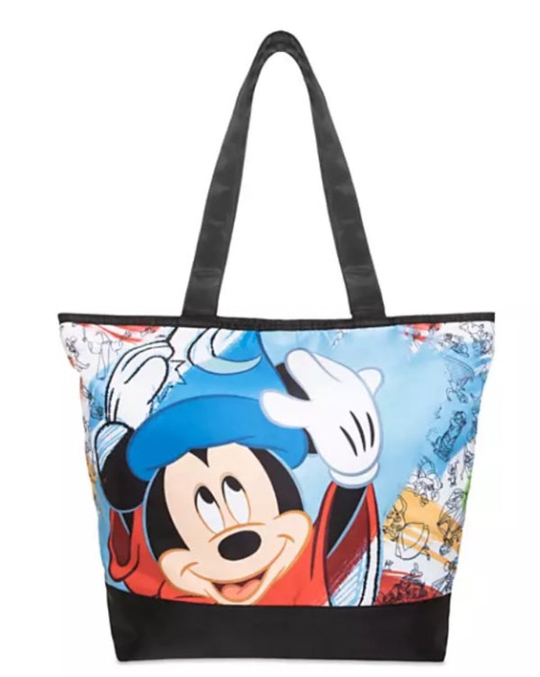 Disney Parks  Ink & Paint Sorcerer Mickey Mouse Tote Bag