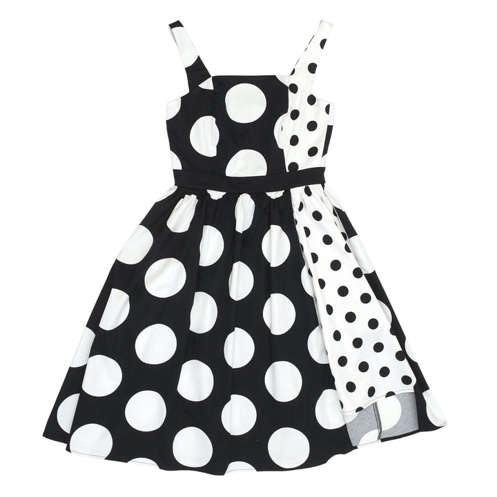Disney Minnie Mouse Dress, Cotton, Ladies, Black and White, Size: S Disney Minnie Mouse Dress, Cotton, Ladies, Black and White, Size: S
