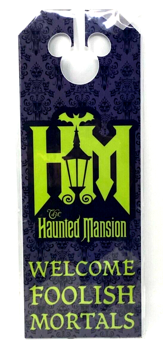 Disney Parks Welcome ‘Folish’ Mortals Door Hanger